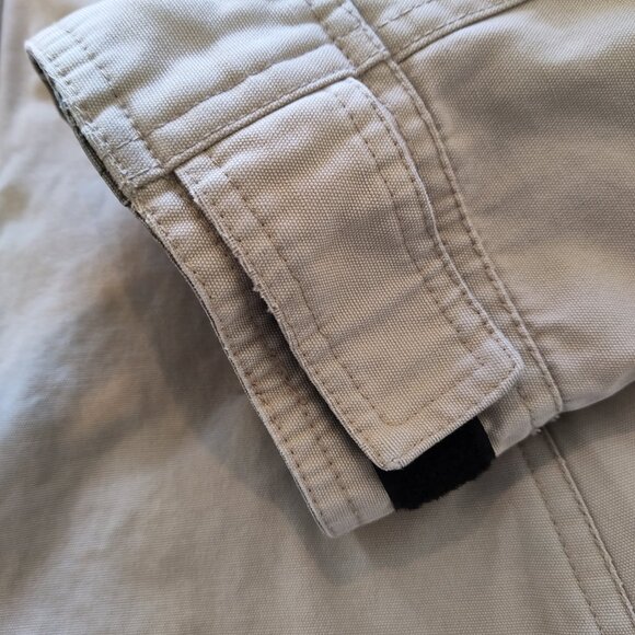 Vtg Eddie Bauer Legend Mt. Adams Pullover 3/4 Zip Hooded Jacket Small Fits Big! - Picture 3 of 11